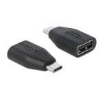 Adaptador DeLOCK USB Type-C macho a USB Tipo-A hembra para carga