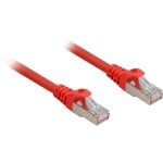 Netzwerkkabel Sharkoon Cat.6a SFTP 1 m Rot