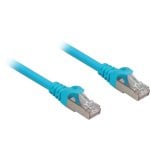Cable réseau Sharkoon Cat.6a SFTP 0,25 m Bleu