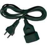 Cable alargador Brennenstuhl 3 m 1 toma 2,5 A negro para interior
