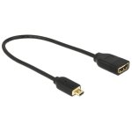 Adattatore HDMI Micro-D a HDMI Standard 0,2 m Nero DeLOCK