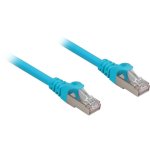 Netzwerkkabel Sharkoon Cat.6a SFTP 10 m Blau