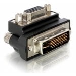 Adattatore DeLOCK VGA DVI-I a 15-pin FM VGA Nero