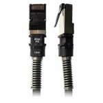 Cable réseau PatchSee PCI6 FTP 2,4 m Cat6a Noir