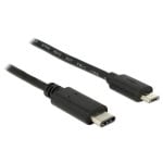 Cavo USB DeLOCK 83602 1 m USB-C a Micro-USB B Nero