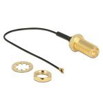 Cabo coaxial Delock 0,1 m RP-SMA a MHF IV/ HSC MXHP32