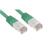 Cavo di rete Sharkoon 1,5 m Cat5e S/FTP Verde