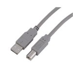 USB-Kabel Sharkoon 0,5 m USB 2.0 A an B Grau