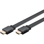 Cavo Piatto HDMI 2.1 Goobay 77134 1,5 m 48 Gbit/s Nero
