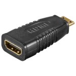 Adattatore HDMI Goobay 68841 Type-A a Type-C Nero
