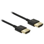 Cavo HDMI Delock 3 m High Speed con Ethernet 4K 3D Nero