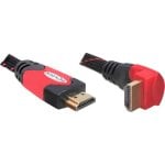 Cavo HDMI DeLOCK 5 m Nero/Rosso 10,2 Gbit/s