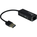 Adaptador de rede USB 3.0 para Gigabit Ethernet Inter-Tech ARGUS IT-810
