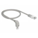 Cavo di rete DeLOCK 85873 Cat6a S/FTP 0,5 m Grigio