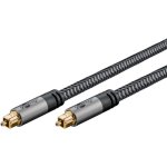 Kabel Toslink Goobay 65305 2 m Schwarz/Silber