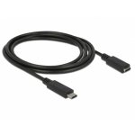 Cable USB Delock 85534 1,5 m USB-C a USB-C USB 3.2 Gen 1 Negro