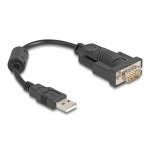 Adaptador USB 2.0 para Série DeLOCK 64276 Preto 0,25 m