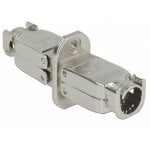 Conector DeLOCK 86467 2 x LSA Acero inoxidable Cat6a