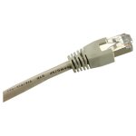 Cable de red Sharkoon 10 m Cat6 S/FTP Gris conectores RJ-45