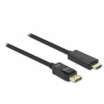 Cavo video DeLOCK 82435 3 m HDMI a DisplayPort