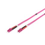 Cable fibre optique multimode Digitus LC à LC OM4 10 m
