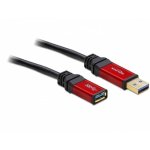 Câble d'extension USB 3.2 Gen 1 DeLOCK 5 m, USB-A mâle vers USB-A femelle