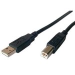 Cable USB Sharkoon 3 m USB 2.0 A Macho B Macho Preto