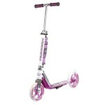 Trottinette HUDORA Big Wheel 205 2 roues Polyuréthane Pliable Rose néon
