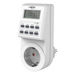 Prise intelligente Ansmann AES6 Alimentation filaire Contrôle manuel et minuterie hebdomadaire
