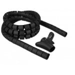 Guaina per cavi DeLOCK 18837 Nera 2,5 m