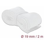 Passacavi DeLOCK 20702 Bianco Poliestere 2000 mm