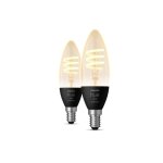 LED-Lampe Philips Hue E14 Kerze 2 Stück 350 lm Dimmbar