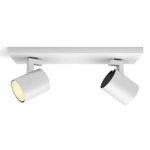 Punto de iluminación inteligente Philips Hue GU10 Bluetooth Blanc LED Métal