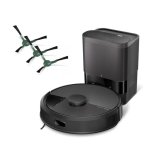 iRobot Roomba 105 Combo Robot Aspirador y Friegasuelos 7000Pa Negro + Base de Autovaciado + Pack  de 3 cepillos