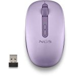 NGS Kabellose Maus Bluetooth 5.2 2.4 GHz 1600 DPI Leise Lila