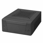 Caja HTPC SilverStone Milo 10 Mini-ITX Negra USB 3.2 Gen 1 VESA 5U