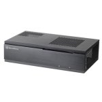 Carcasa SilverStone SST-ML06B Mini-ITX negra con aluminio y soporte SFX