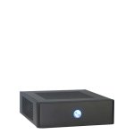 Caja HTPC Inter-Tech ITX-601 Mini-ITX Negra 60 W Fuente Externa 2 Bahías 2,5"