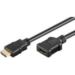 Câble d'extension HDMI 2.1 Goobay 76271 2 m Noir