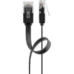 Cavo di rete Goobay 95386 3 m Cat6 U/UTP RJ-45 Nero