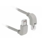 Cable de red DeLOCK 85870 Cat6a S/FTP 0,5 m Gris