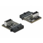 Adaptador DeLOCK USB 3.0 de Cabezal de Pines Hembra a Clave A Hembra Interna