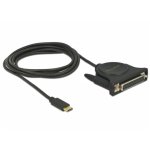 Cavo parallelo DeLOCK USB-C a DB25 1,8 m Nero
