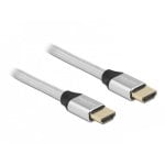 HDMI-Kabel Delock 48 Gbps 8K 60 Hz 3 m Silber
