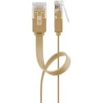 Cavo di rete Goobay 95883 15 m Cat6 U/UTP RJ-45 marrone chiaro