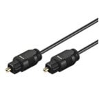 Cabo de Áudio Goobay AVK 216-050 Toslink 0,5 m Preto