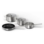 Kochgeschirr-Set Siemens HZ9SE040 4-teilig Edelstahl Induktion