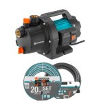Pompe à eau GARDENA 9011-47 600 W 3000 l/h 3,5 bar Noir/Vert