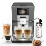 Caffettiera superautomatica Krups EA879N 2,5 L 15 Bar 2 Tazze Nero Metallico