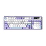Teclado AJAZZ AK980 V2 mecânico sem fios e com fios USB + RF + Bluetooth QWERTY